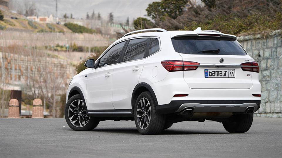 طراحی نمای عقب ام جی RX5